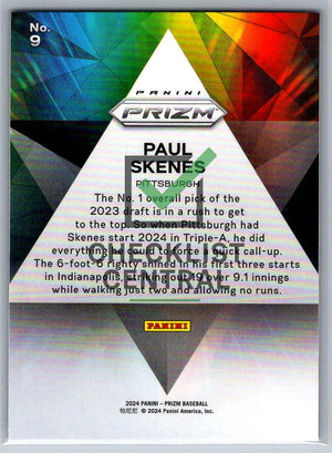 2024 Panini Prizm Prizmatic Paul Skenes #9