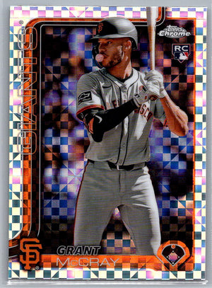 2025 Topps Chrome X-Fractors Grant McCray #116