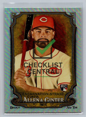 2024 Topps Allen & Ginter Refractor Christian Encarnacion-Strand #6