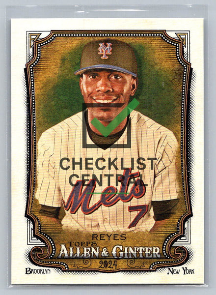 2024 Topps Allen & Ginter Jose Reyes #122
