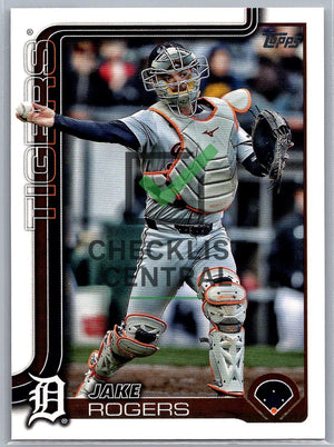 2025 Topps Jake Rogers #55