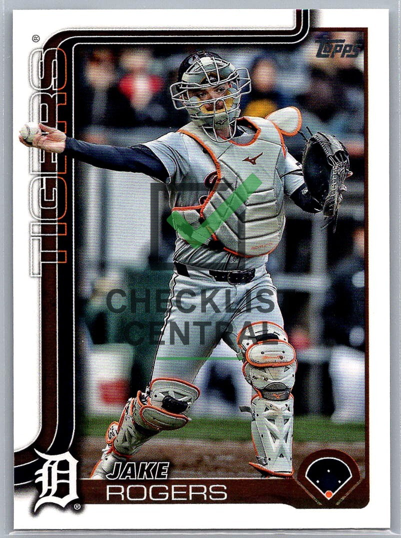 2025 Topps Jake Rogers #55