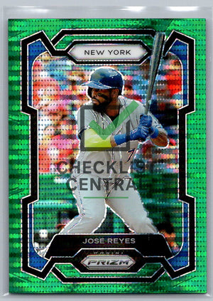 2024 Panini Prizm Prizms Green Pulsar Jose Reyes #279 - 03/25