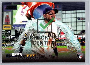 2023 Topps Stadium Club Black Foil Brice Turang #116