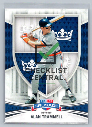 2024 Panini Crusade Alan Trammell #137