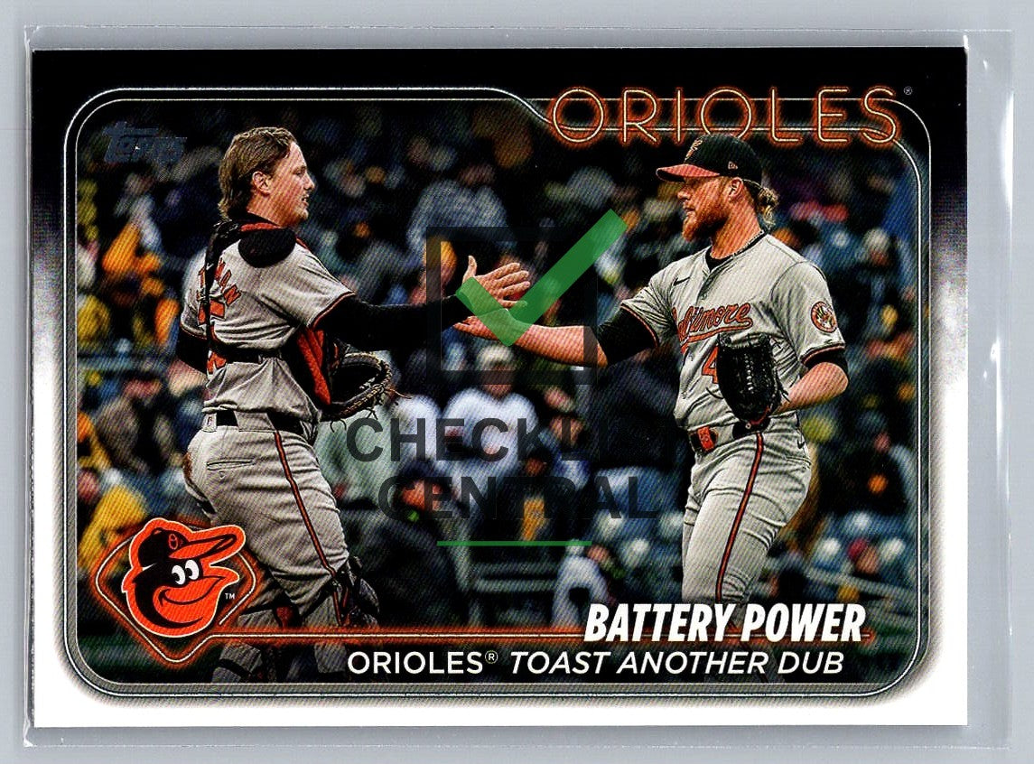 2024 Topps Update Craig Kimbrel & Adley Rutschman #US44 - Battery Power