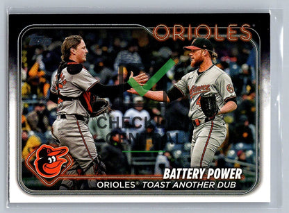 2024 Topps Update Craig Kimbrel & Adley Rutschman #US44 - Battery Power