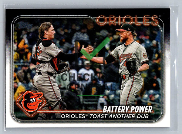 2024 Topps Update Craig Kimbrel & Adley Rutschman #US44 - Battery Power
