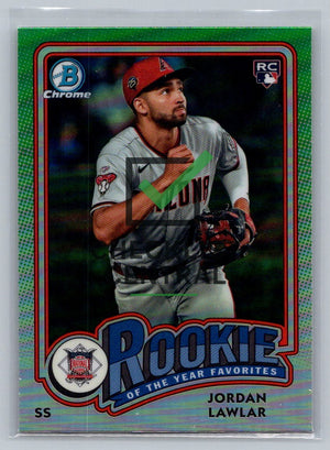 2024 Bowman Chrome Rookie of the Year Favorites Jordan Lawlar #ROY-7