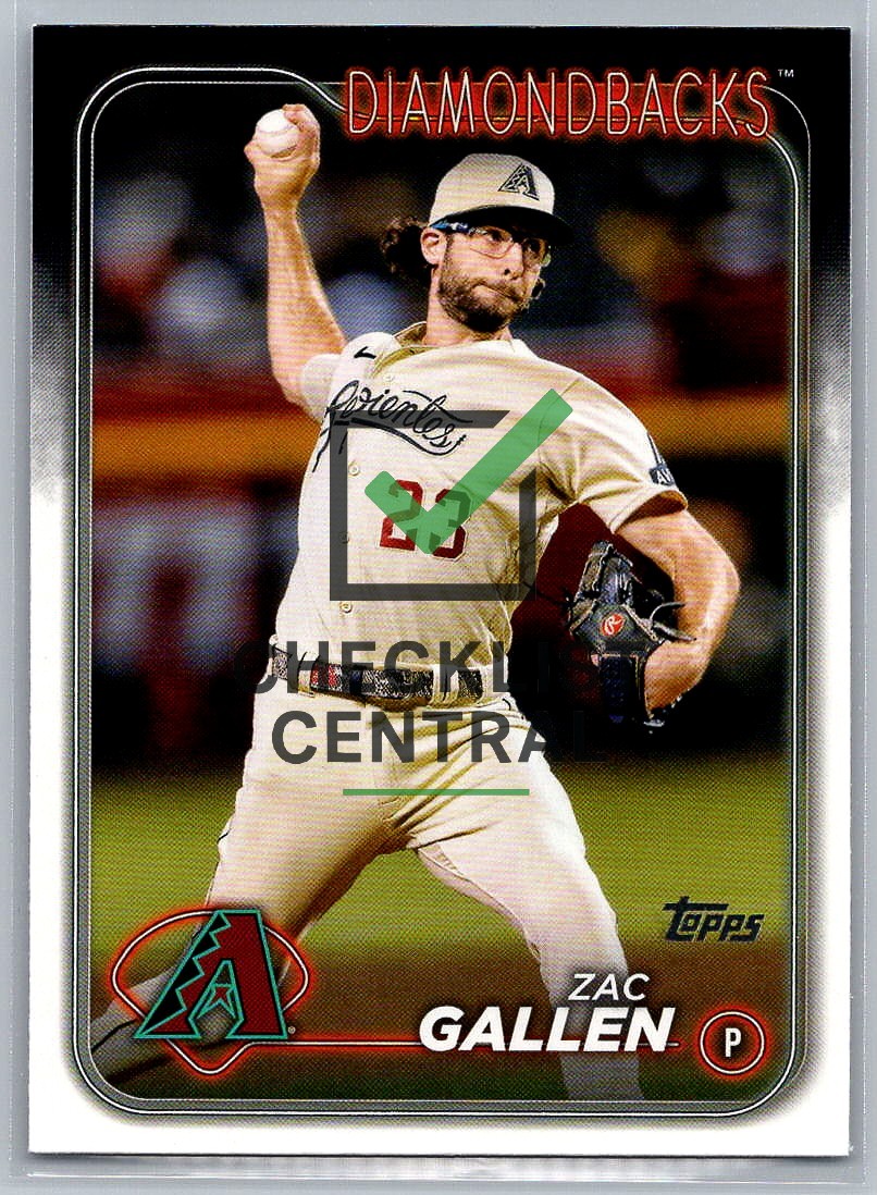 2024 Topps Zac Gallen #110
