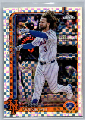 2025 Topps Chrome X-Fractors Jesse Winker #180