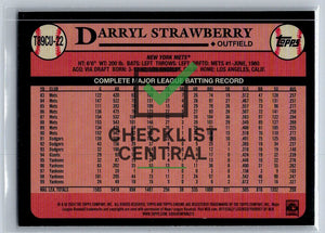 2024 Topps Update '89 Topps Silver Pack Chrome Darryl Strawberry #T89CU22