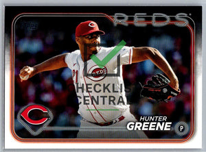 2024 Topps Hunter Greene #119