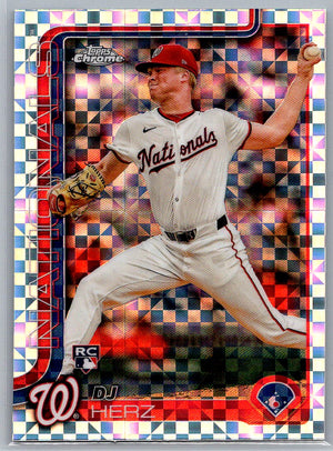 2025 Topps Chrome X-Fractors DJ Herz #270