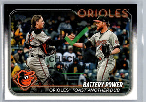 2024 Topps Update Craig Kimbrel & Adley Rutschman #US44 - Battery Power