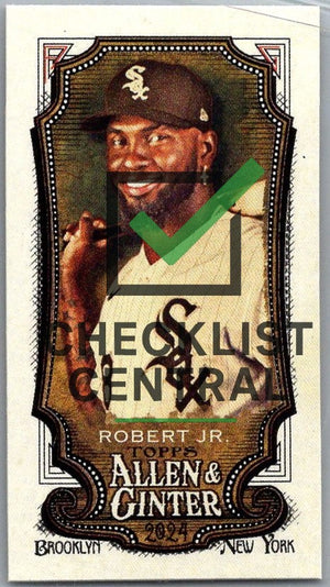 2024 Topps Allen & Ginter Mini A&G Back Luis Robert Jr. #7