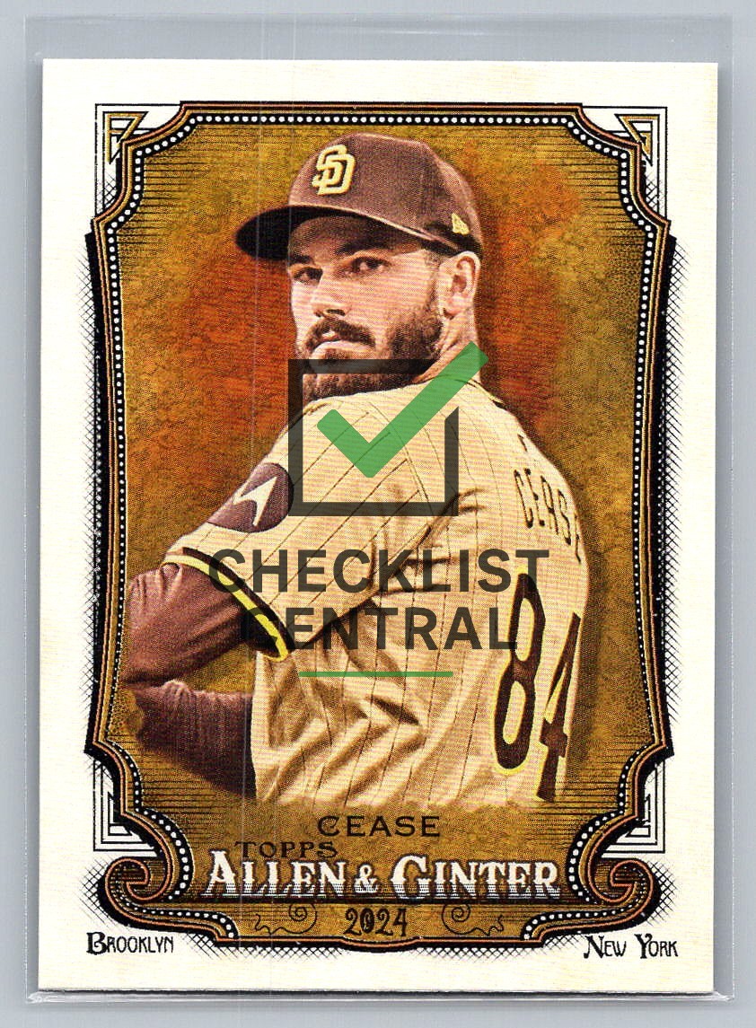 2024 Topps Allen & Ginter Dylan Cease #182