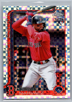 2025 Topps Chrome X-Fractors Carlos Narváez #194