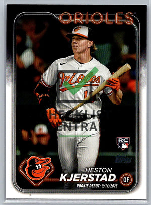 2024 Topps Update Heston Kjerstad #US86