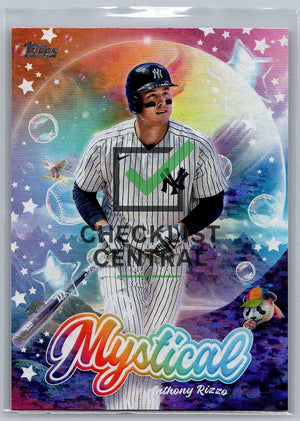2024 Topps Update Mystical Anthony Rizzo #MYS-23