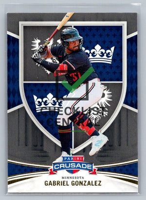 2024 Panini Crusade Silver Gabriel Gonzalez #23