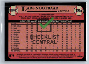 2024 Topps Update '89 Topps Silver Pack Chrome Lars Nootbaar #T89CU93