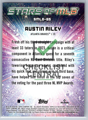 2024 Topps Stars of MLB Austin Riley #SMLB-65