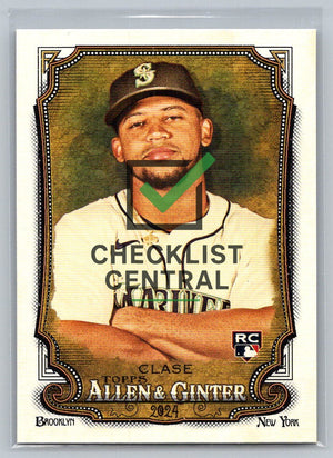 2024 Topps Allen & Ginter Jonatan Clase #263 RC