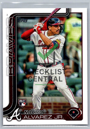 2025 Topps Nacho Alvarez #223 RC