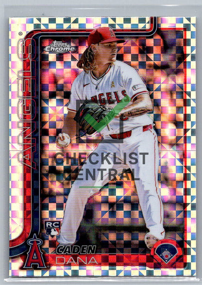 2025 Topps Chrome X-Fractors Caden Dana #245
