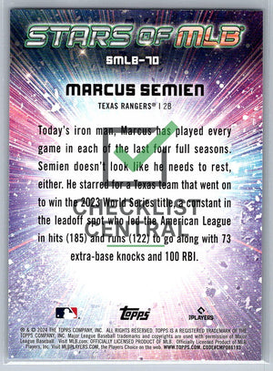 2024 Topps Stars of MLB Marcus Semien #SMLB-70