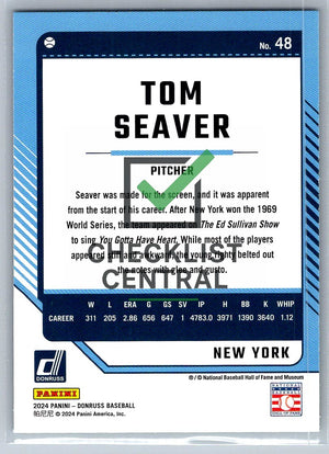2024 Donruss Green Laser Tom Seaver #48
