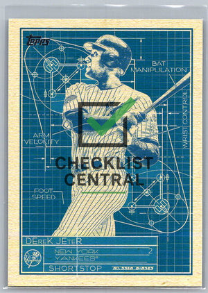 2024 Topps Superstar Blueprint Derek Jeter #SB18