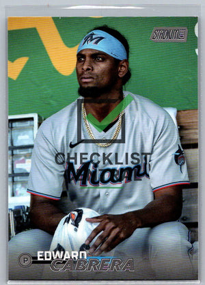 2023 Topps Stadium Club Edward Cabrera #140
