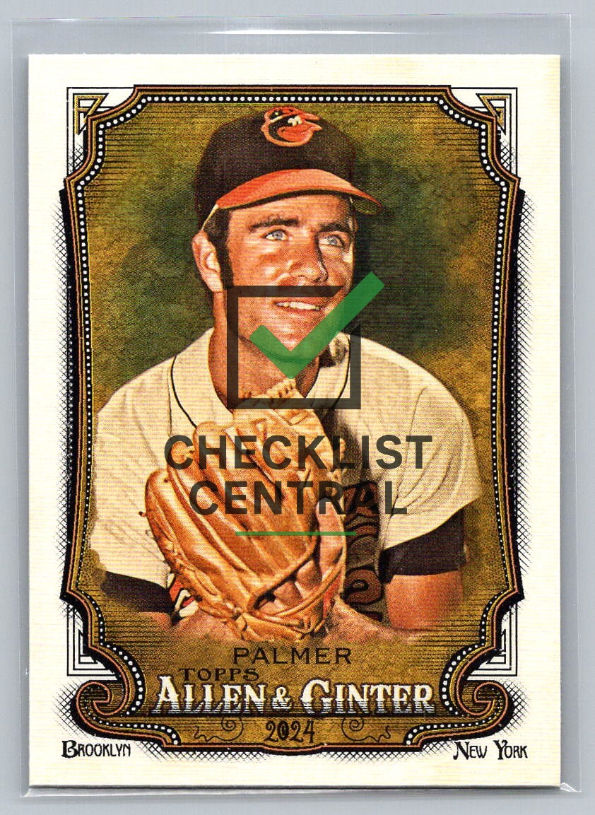 2024 Topps Allen & Ginter Jim Palmer #289