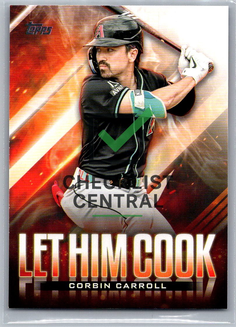2024 Topps Update Let Him Cook Corbin Carroll #LHC-3