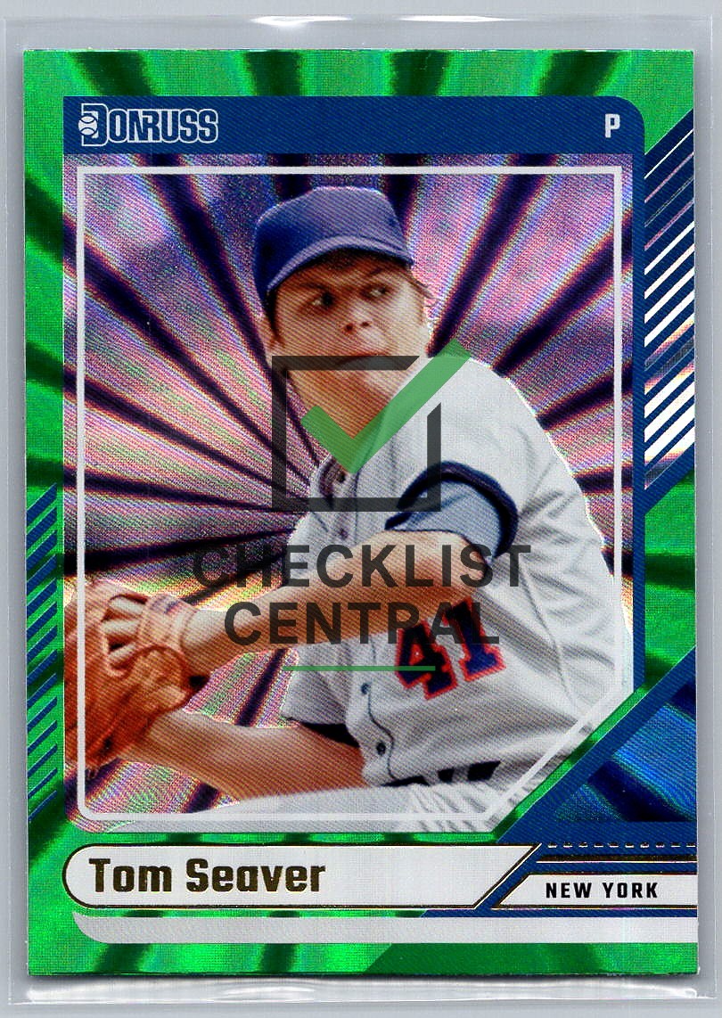 2024 Donruss Green Laser Tom Seaver #48