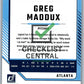 2024 Donruss Green Laser Greg Maddux #50