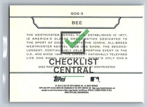 2024 Topps Allen & Ginter Westminster Stars of the Show Bee #SOS-3