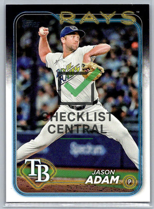 2024 Topps Update Jason Adam #US102