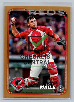 2024 Topps Update Gold Luke Maile #US167 - 0829/2024