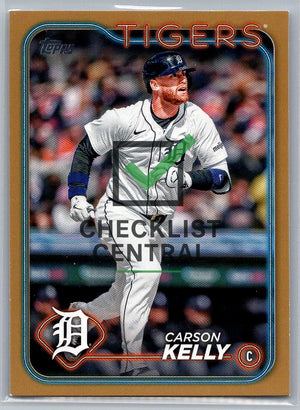 2024 Topps Update Gold Carson Kelly #US195 - 0306/2024