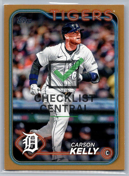 2024 Topps Update Gold Carson Kelly #US195 - 0306/2024