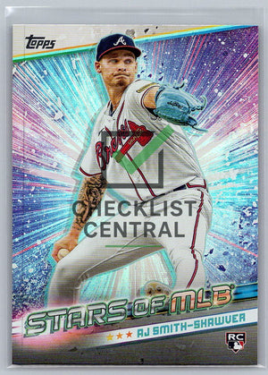 2024 Topps Stars of MLB A.J. Smith-Shawver #SMLB-75