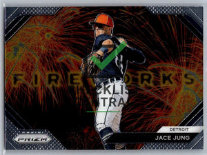 2024 Panini Prizm Fireworks Jace Jung #19