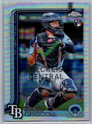 2025 Topps Chrome Refractors Logan Driscoll #125