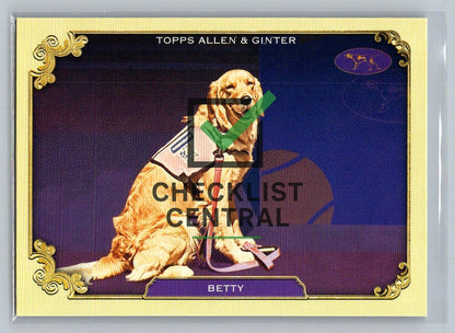 2024 Topps Allen & Ginter Westminster Stars of the Show Betty #SOS-5