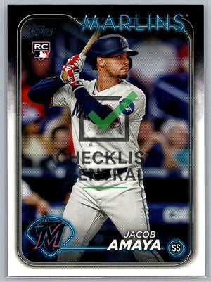 2024 Topps Jacob Amaya #144