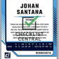 2024 Donruss Red and Blue Johan Santana #84