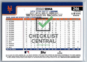 2025 Topps Chrome Refractors Kodai Senga #246